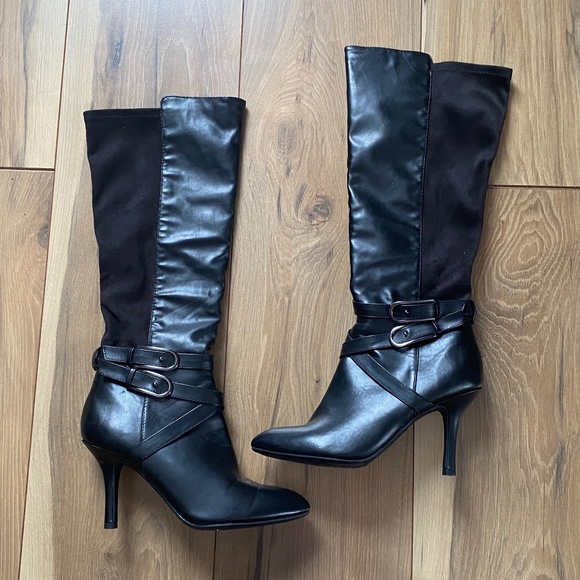 CL by Laundry Shoes - Women’s CL laundry black heel boots